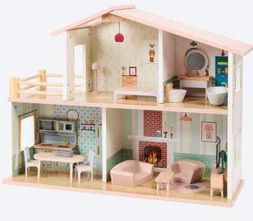 Дерев'яний ляльковий будиночок Mini Matters 52 x 19,5 x 40 см 111-9 фото