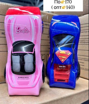 Пінки для ванни Barbie та super man👉 опт 140 111-73 фото