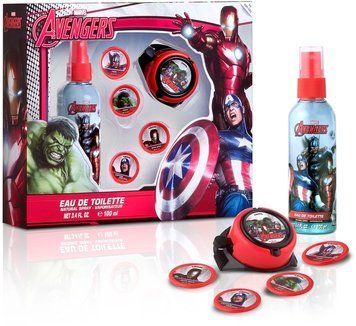 Дезодорант-спрей для тіла Marvel Avengers для дітей 100 мл + ракетна установка з 4 дисками Дезодорант-спрей для тіла Marvel Avengers для дітей 100 мл + ракетна установка з 4 дисками, косметичний набір фото