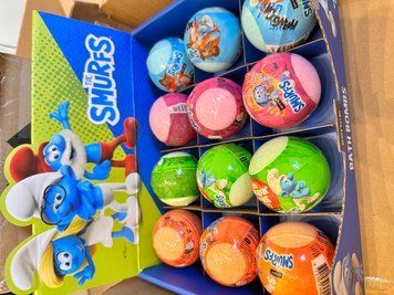 Бомбочки для ванни Smurfs 👉опт мікс 65 111-09 фото