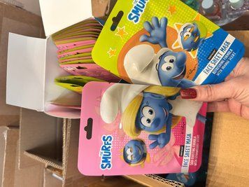 Масочки для лиця Smurfs  111-16 фото