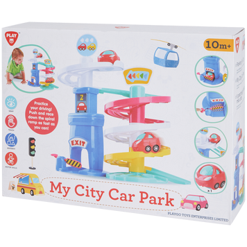 Багатоповерхова автостоянка Playgo 36х17х40 см 22-6 фото