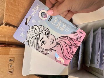 Масочки Disney Frozen 👉 опт 75 111-45 фото